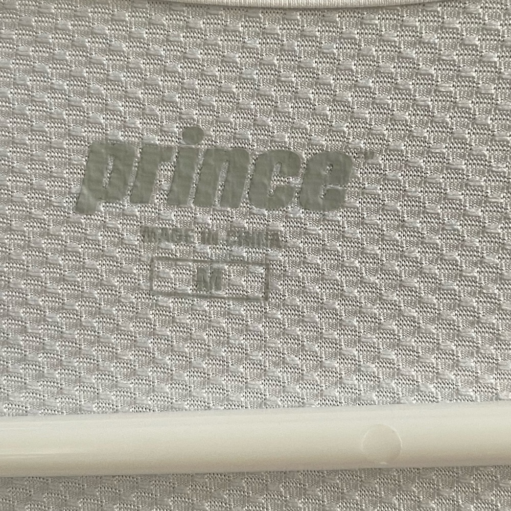 PRINCE Match White Tennis Pickleball Racerback Performance Dress Size Medium - Picture 3 of 7